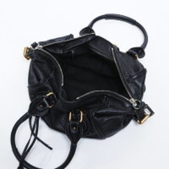 Chloe Paddington Leather Shoulder Bag Black - Picture 10 of 12